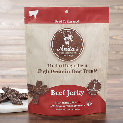 Anita's Pure Nutrition: Beef Jerky-Nutrition-Sawmill Creek Smokehouse-Maximum K9 Services