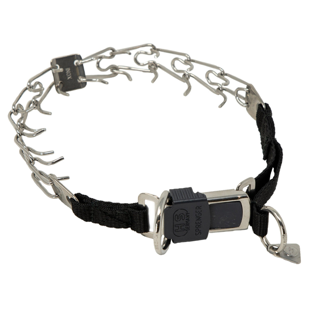 Herm Sprenger Stainless Steel Training Prong Collar with Quick Release Maximum K9 Services