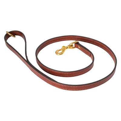 Mendota Standard Leather Snap Lead--Mendota-Maximum K9 Services