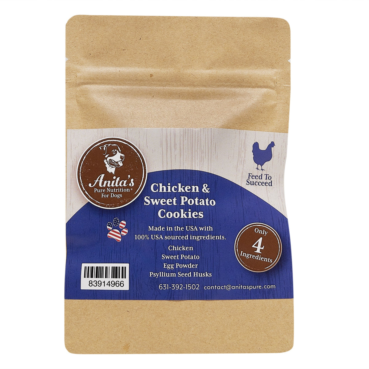 Chicken and Sweet Potato Cookies 1oz – Maximum K9 Services