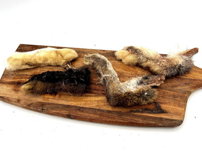 Natural Rabbit Foot (Hair - On) — Single - Ingredient Dog Chews - Nutrition - What the raw - Maximum K9 Services