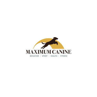 Maximum Canine Logo T-Shirt with sleeve designs- Navy-Shirts & Tops-Reda Time-Maximum K9 Services